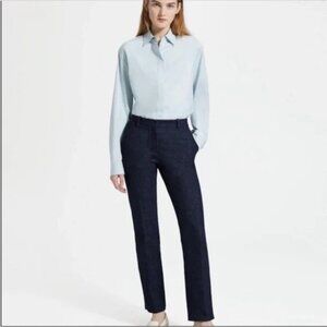 Theory Tailored Trousers in Traceable Wool Size 6
